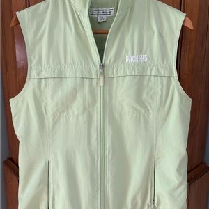 Cutter & Buck Light Green Packers Vest